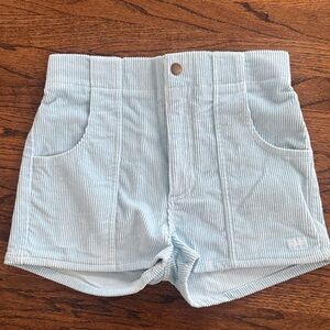 Hammies Powder Blue Corduroy Shorts size 28